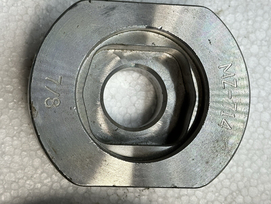 Skidmore Wilhelm MZ 7/8" Bolt Plate MZ-514 and 7/8" Bushing MZ-714 Set