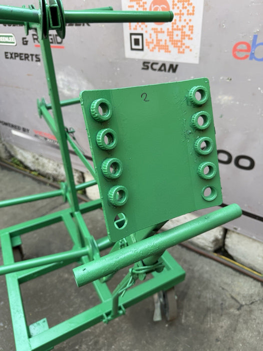 GREENLEE 910 9 SPOOL WIRE DISPENSER ASSEMBLY CART #2