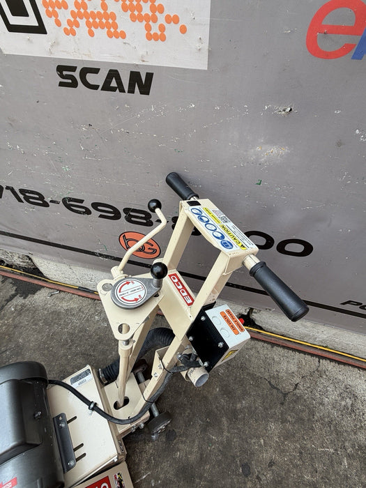 Edco CPM-8 Concrete Scarifier Grinder Electric Motor Works Fine Mint Shape 220V