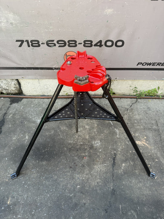 Ridgid 450 1/8 to 5 inch Tripod Pipe Vise for Ridgid Pipe Great Shape #3 8/7/26