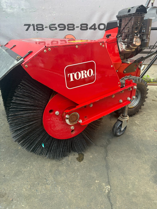 TORO 36" Walk-Behind Rotary Broom Kohler 208cc Power Steering Commercial #1