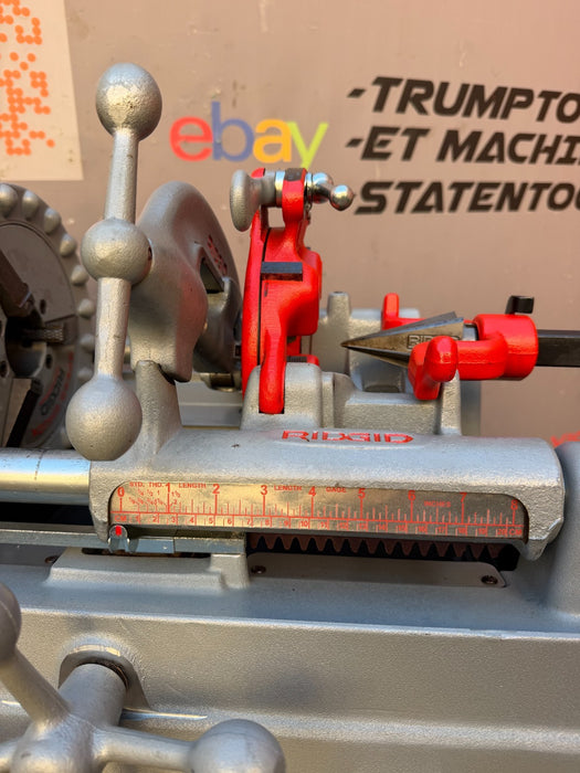 2024 RIDGID 535 V3 Pipe Threading Machine & 2 811A Dies and Teeth MINT!! ET1