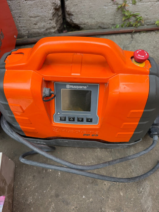 Husqvarna DM 650 Core Drill Set PP65 Power Unit P16 kVA Power Pack NICE SET