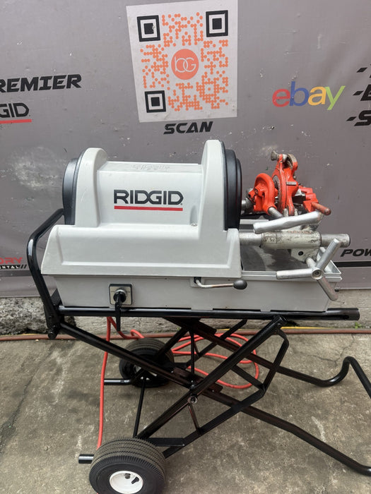 Rigid 1822  Automatic Pipe Threading Machine.  300, 535.  Works Great.