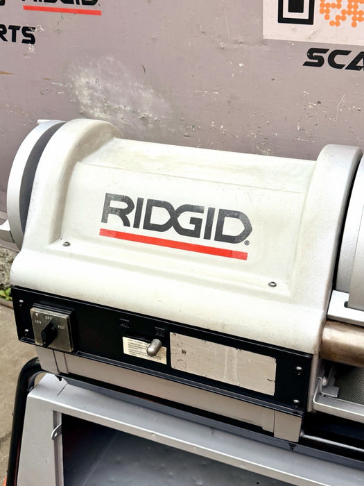 Ridgid 1224 Threader Pipe Threading Machine 1/2 - 4” 711, 714-Dies, Works Great!