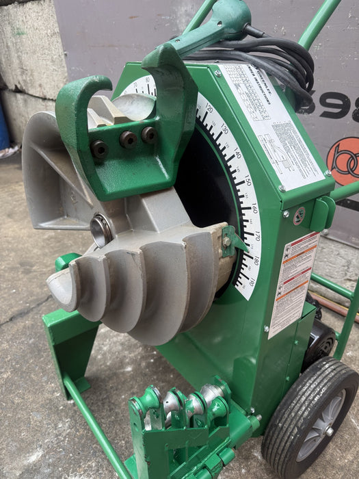 Greenlee 555 Conduit Pipe Bender 1/2"-2" RIGID & IMC   Works Great  #1