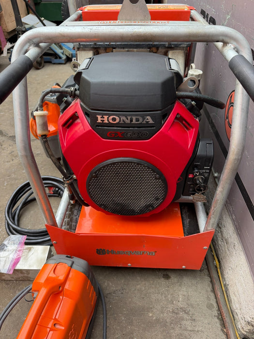 Husqvarna DM 650 Core Drill Set PP65 Power Unit P16 kVA Power Pack NICE SET