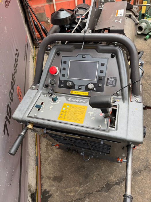 2018 Husqvarna FS-5000D 26" Walk Behind Concrete Saw 306 Hrs MINT FS5000D VIDEO