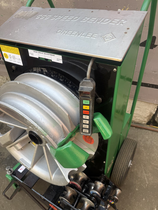 Greenlee 555 SBC Speed Bender 1/2 - 2” EMT IMC Rigid Bender Digital Pendant