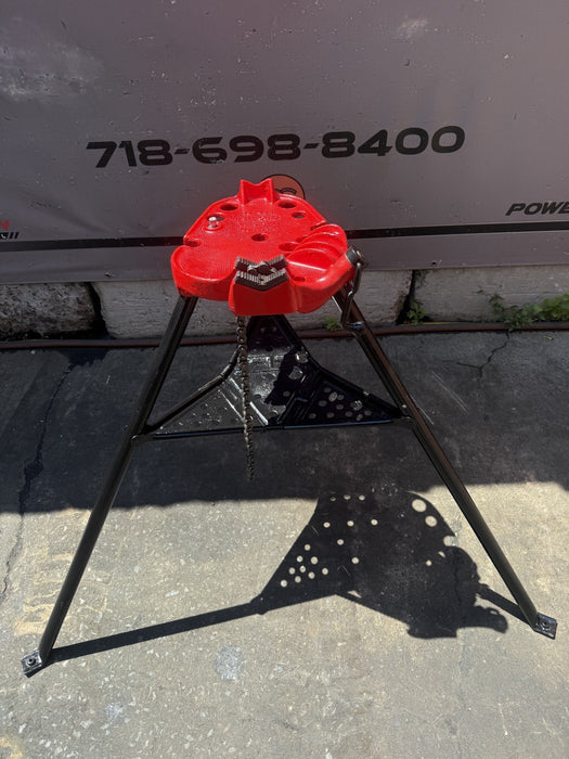 Ridgid 450 1/8 to 5 inch Tripod Pipe Vise for Ridgid Pipe Great Shape #7 8/7/26