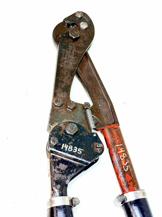 HK Porter HKP 8690CK Ratchet-type 1/2" Guy Strand, Cable, Bolt Cutter BG4