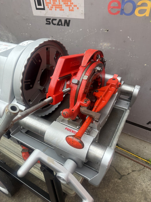 RIDGID 1224 Pipe Threading Machine 1/2” - 4” w/ 2 Die Heads. Best on Ebay.