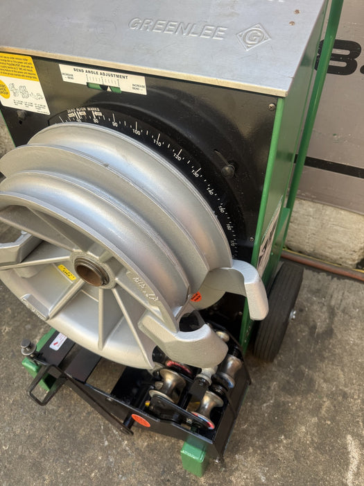 Greenlee 555 SBC Bender Converted to 555  1/2”-2” EMT IMC Rigid Bender.  Great.