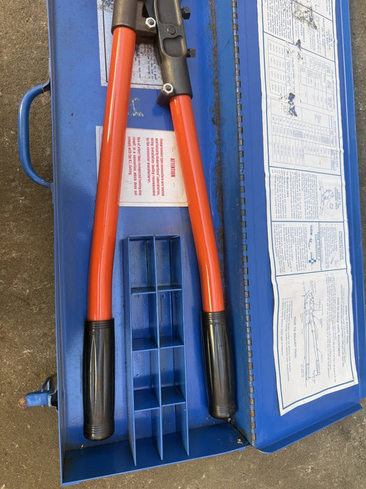 Thomas & Betts T&B TBM6S, 26" Shure Stake Ratchet Compression Crimper Tool
