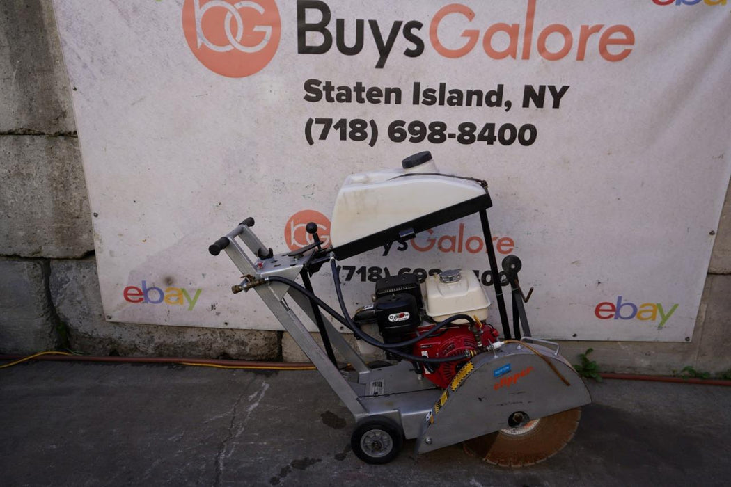 Norton C13PF Concrete Walk Behind Saw 18 inch Blade 13HP Honda Motor Works Great