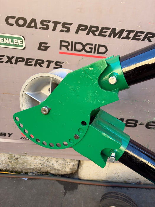 Greenlee UT10 Cable Puller w/ Mobile VersiBoom, 2.5-5" Adapters, 10000lb