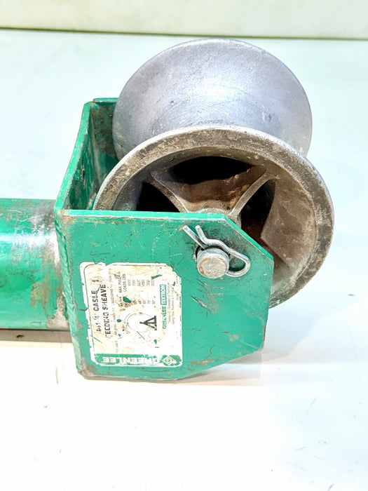 Greenlee 441 4 inch Feeding Sheave for Cable Tugger Puller