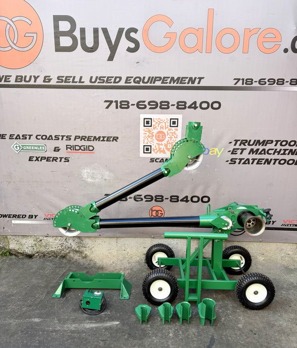 Greenlee 6800 Ultra Tugger 8000 lb. Cable Puller + Accessories Excellent!!!