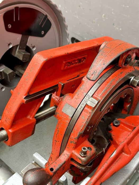 Ridgid 1224 Threader Pipe Threading Machine 1/2 - 4” 711, 714-Dies, Works Great!