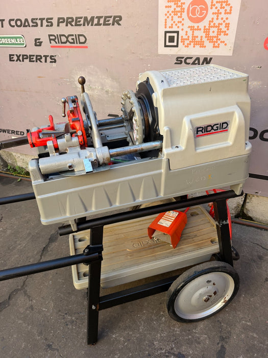 2018 RIDGID 535 V3 Pipe Threading Machine w/ Universal Cart & 811A Dies ET5