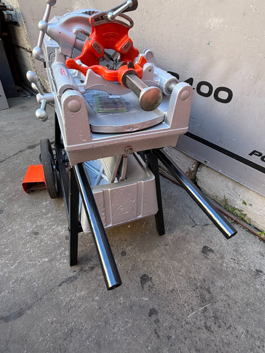 RIDGID 535 V2 Pipe Threading Machine Die Head & 2 Teeth