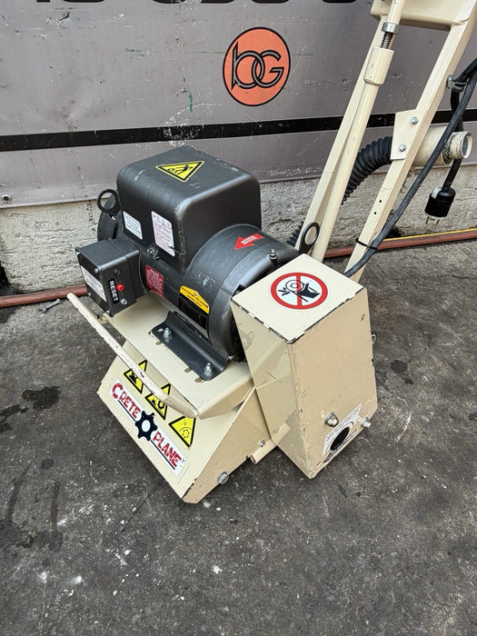 Edco CPM-8 Concrete Scarifier Grinder Electric Motor Works Fine Mint Shape 220V