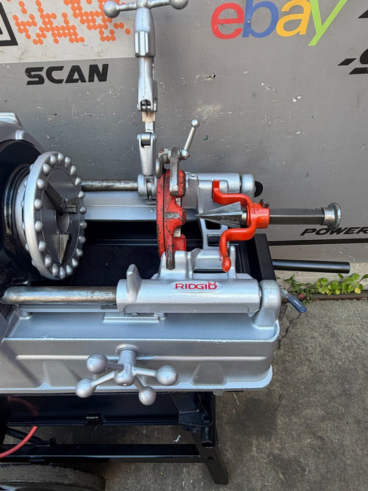 Refurbished Ridgid 535 V3 Pipe Threader 1/2"-2" Threading Machine 811A Dies Cart