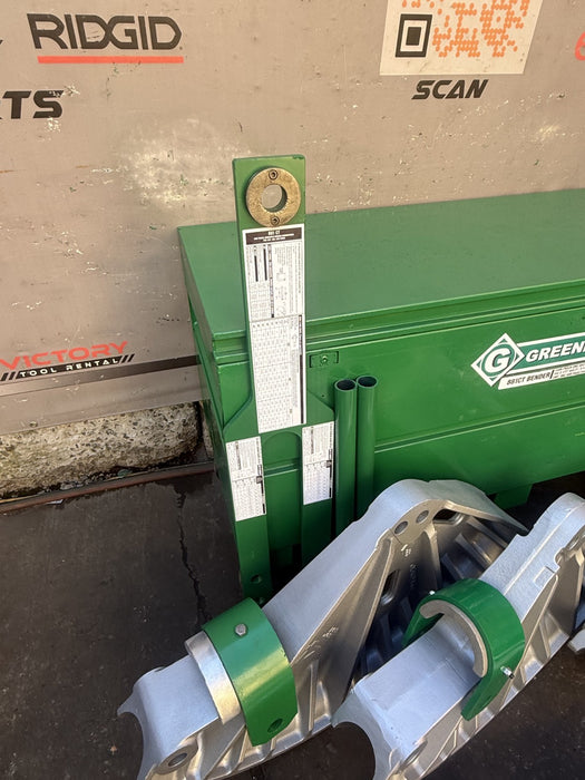 GREENLEE 881CT CAM TRACK   Pipe Bender 2-1/2-4" EMT RIGID IMC, PUMP, TABLE 10/20