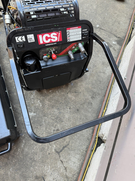 ICS Hydraulic Power Unit 890F4P95 and Concrete Saw 890F4 121HRS Great Condition