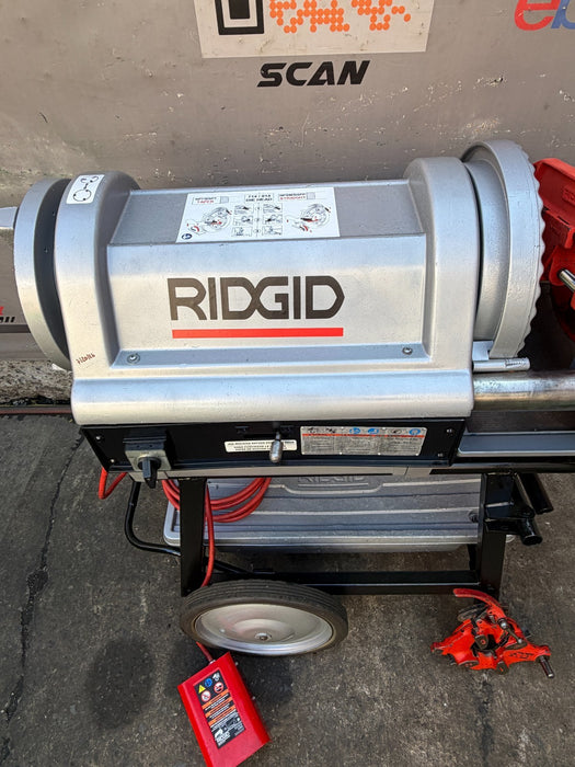 Ridgid 1224 Pipe Threading Machine - Seller Refurbished w/ 2 Dies