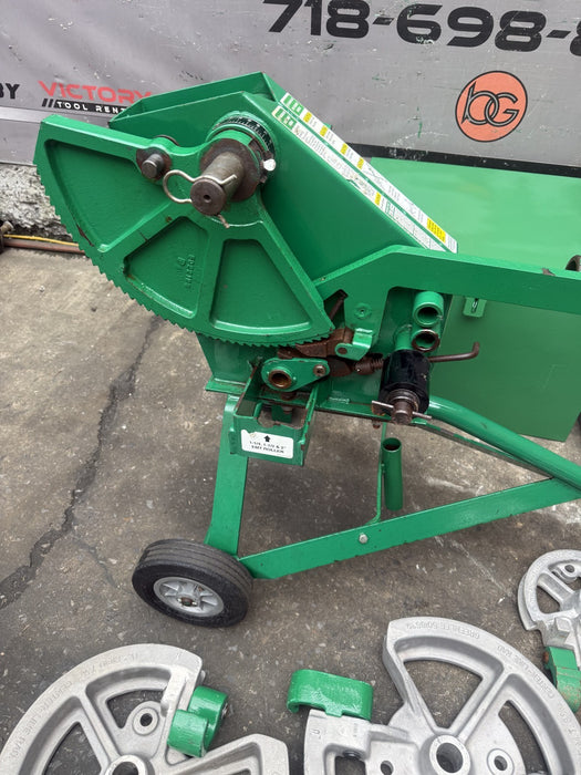 Greenlee 1818 Mechanical Pipe Bender 1/2"-2" RIGID EMT Conduit Chicago 5 Shoes