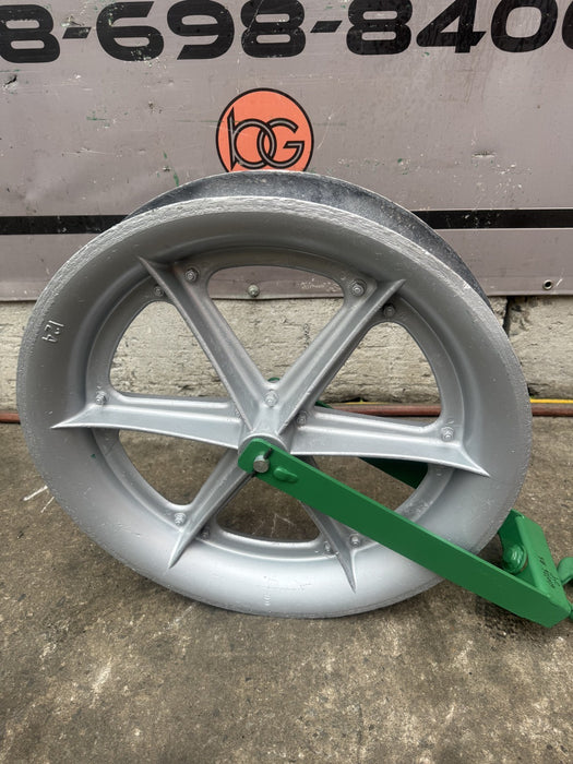 Greenlee 24 inch  4000lbs  Sheave Cable Puller  Tugger.  Works Fine. 6/10 #1