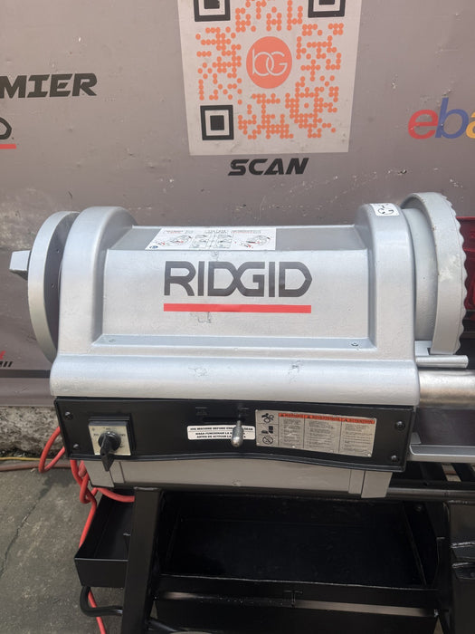 Ridgid 1224 PIPE Threader  1/2"-4" Threading Machine with Dies.