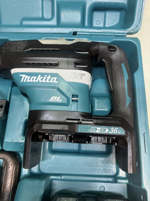 NEW Makita XRH07 36V 2X 18V LXT AVT Rotary Hammer Ground Rod Driver SDS MAX