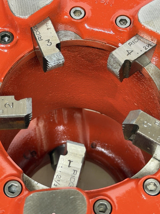 RIDGID 141 RECEDING GEARED PIPE THREADER 2-1/2"-4" 36620, 300, 535, 700 BG8/1