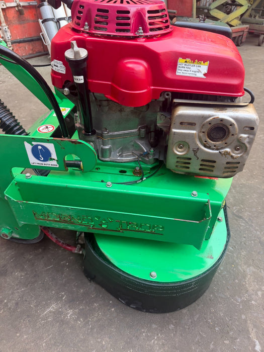 EDCO 2GCG-11H Magna-Trap Dual-Disc Concrete Floor Grinder 11HP Industrial