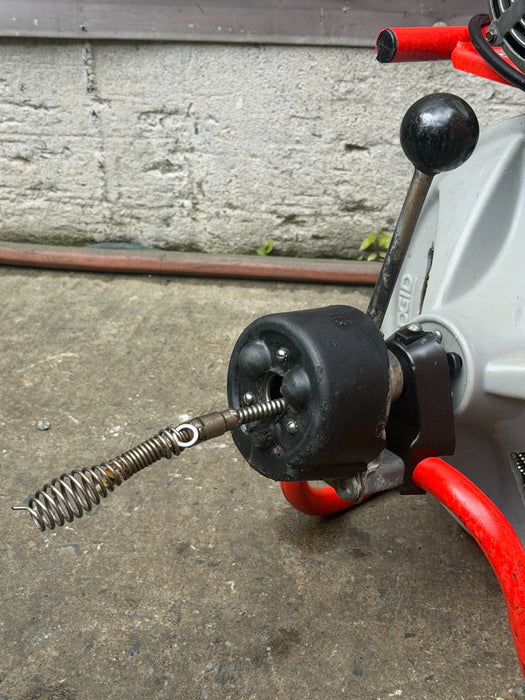RIDGID K-400 Drain Cleaning Snake Auger 120V Drum Machine 3/8"x75' #7