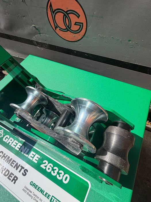 Greenlee IMC Shoe & Roller Set 1-1/2" 2" New Open Box Conduit Bender #3