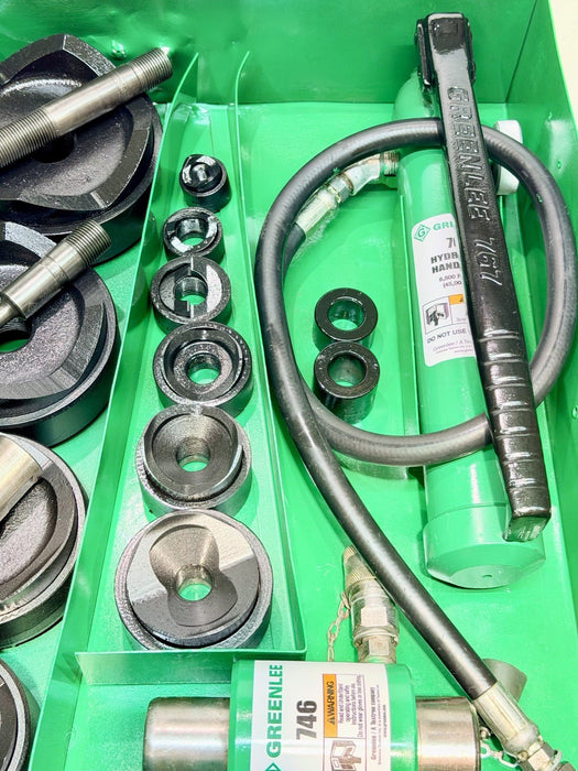 Greenlee 7310SB Slug Buster KO Knockout Punch Set 1/2" - 4" ,767 Pump & Box BG12
