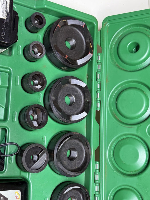 GREENLEE LS100X11SB4X INTELLI PUNCH 1/2 - 4" BATTERY POWERED KNOCKOUT PUNCH BG12