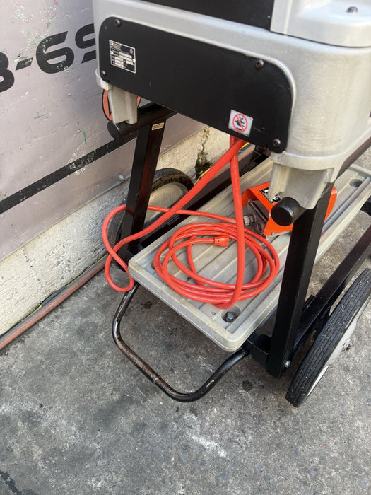 Ridgid 535 Pipe Threader 1/2" to 2" Pipe Threading Machine 811 Die Head. Great.