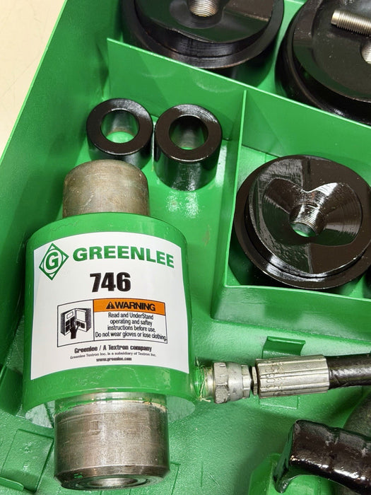Greenlee 7310SB Slug Buster Knockout Punch Set 1/2 “- 4" Conduit Refurbished BG7