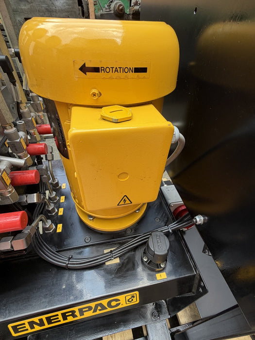Enerpac SFP-404SJ Electric Hydraulic Pump 10,000 PSI 4 Outlets 10 Gal 460V