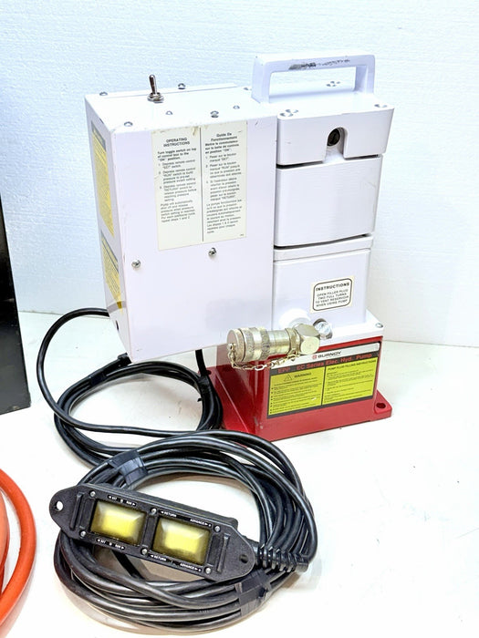 Burndy EPP-10EC Series Hyd Electric Pump 10k psi + Case & Hose Crimper Mint! BG8