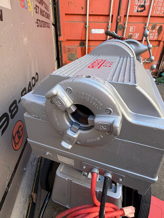 RIDGID 535 V2 Pipe Threading Machine Die Head & 2 Teeth