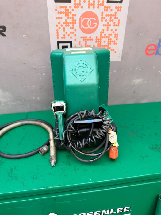 Greenlee 881CT Hydraulic Bender 2.5”-4” Rigid IMC EMT w/ 980 Pump 1813 Table