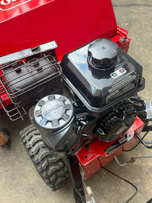 TORO 36" Walk-Behind Rotary Broom Kohler 208cc Power Steering Commercial #5