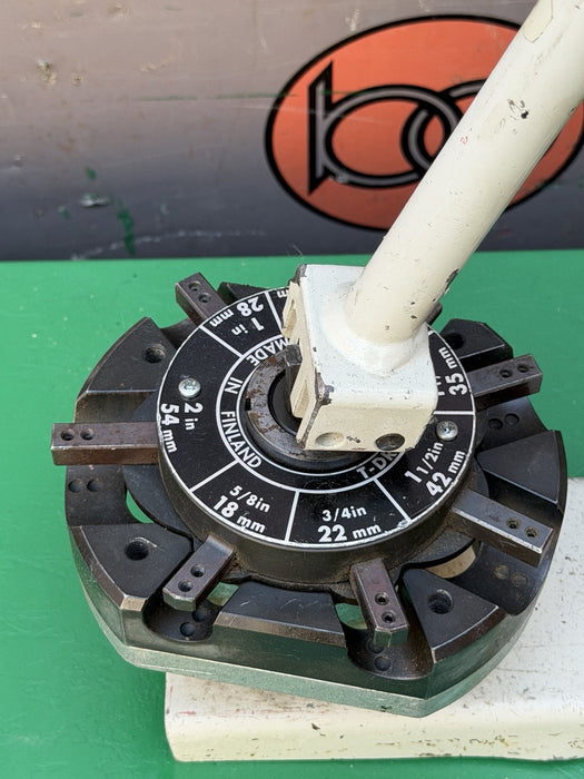 T-Drill T Notcher Tee Forming Machine Model ND-54 #1