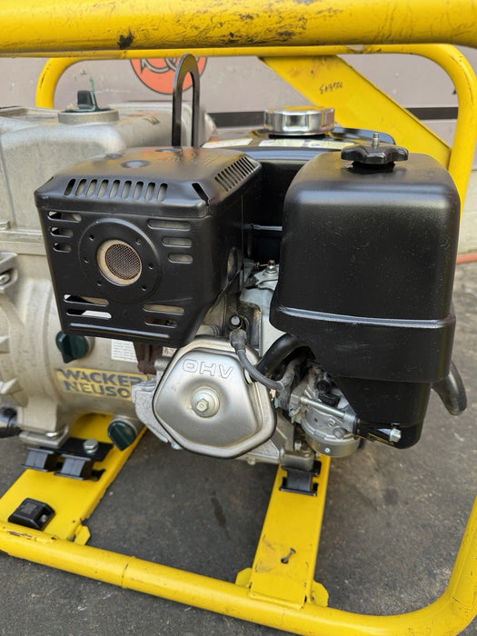 2021 Wacker Neuson PT4A 4" Portable Self-Priming Trash Water Pump Honda
