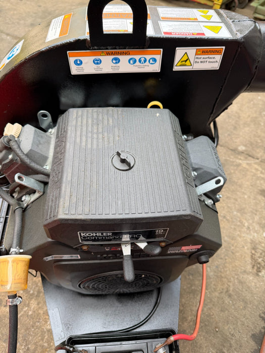 Meyer Versa Vac Insulation Vacuum 19HP Kohler Motor Works Great !